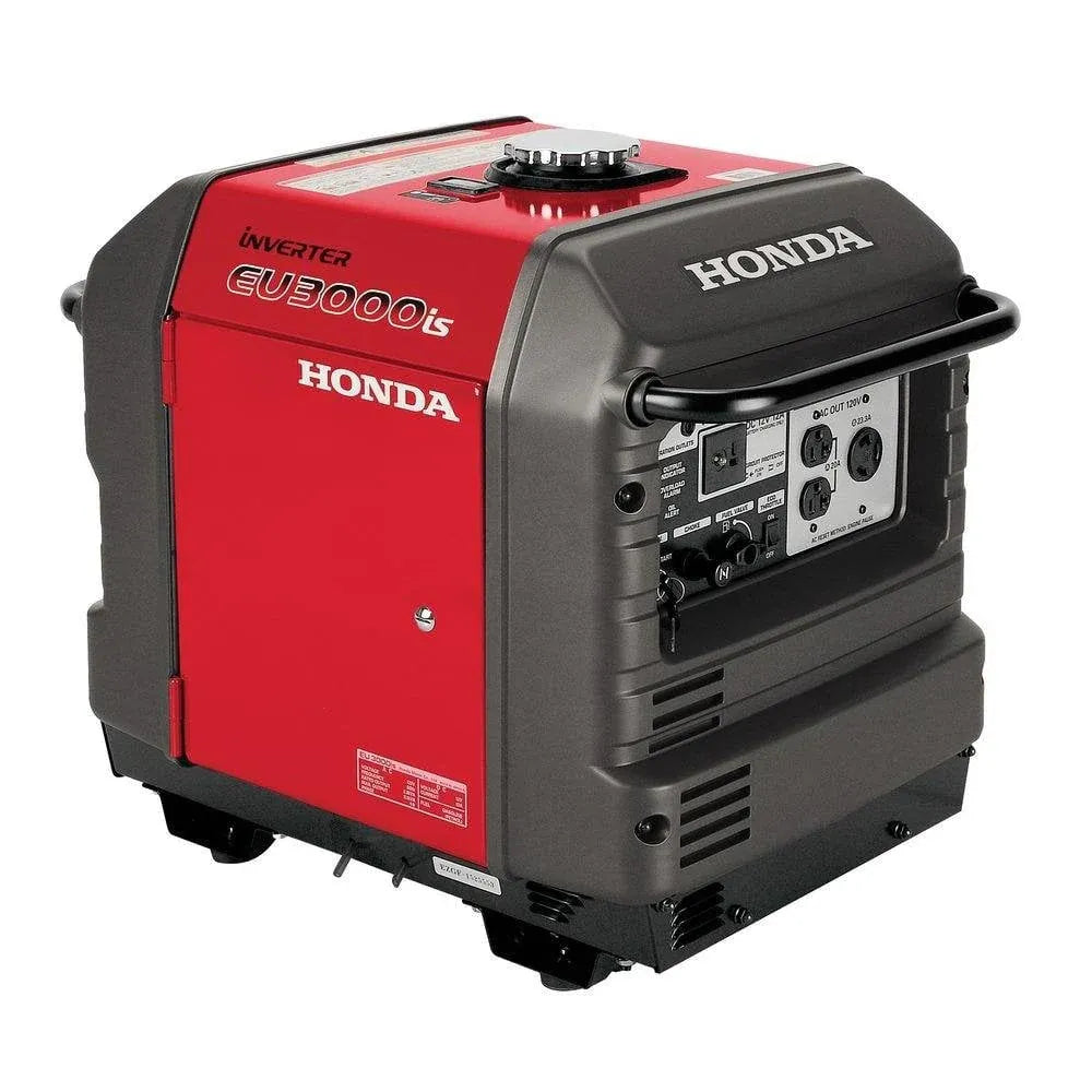 Portable 3000-Watt Gasoline Generator with Electric Start