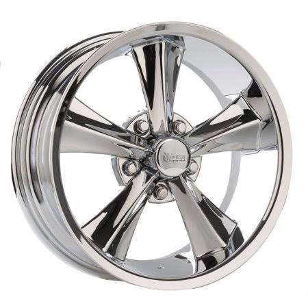 Rocket Racing Booster R14-776142 Silver Wheel, 17×7, 5×4-3/4 Bolt Pattern and 4-1/4 Backspacing