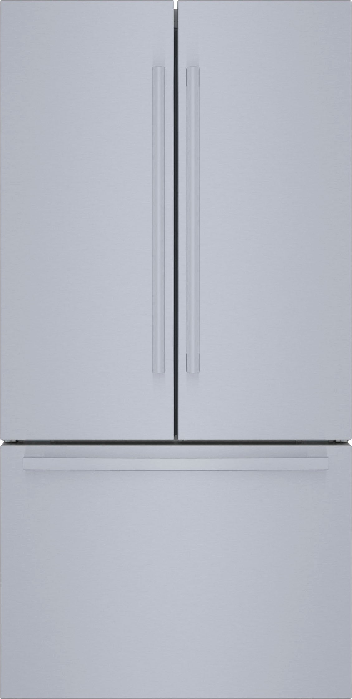 Bosch 800 Series Smart Refrigerator, 21 Cu. Ft. French Door Counter-Depth Design, Stainless Steel