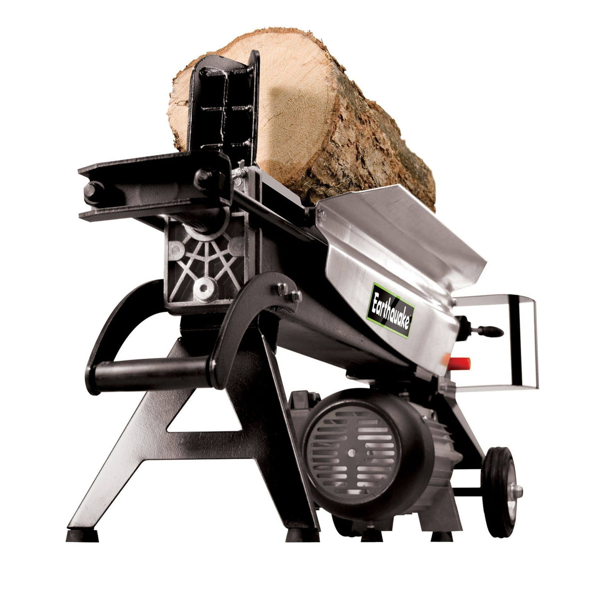 Earthquake W1200 Electric Log Splitter with 5-Ton Splitting Force