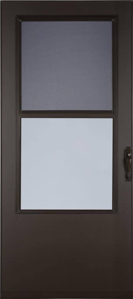 Larson 37098042 Brown Mid-View Storm Door, 36 in. x 81 in.