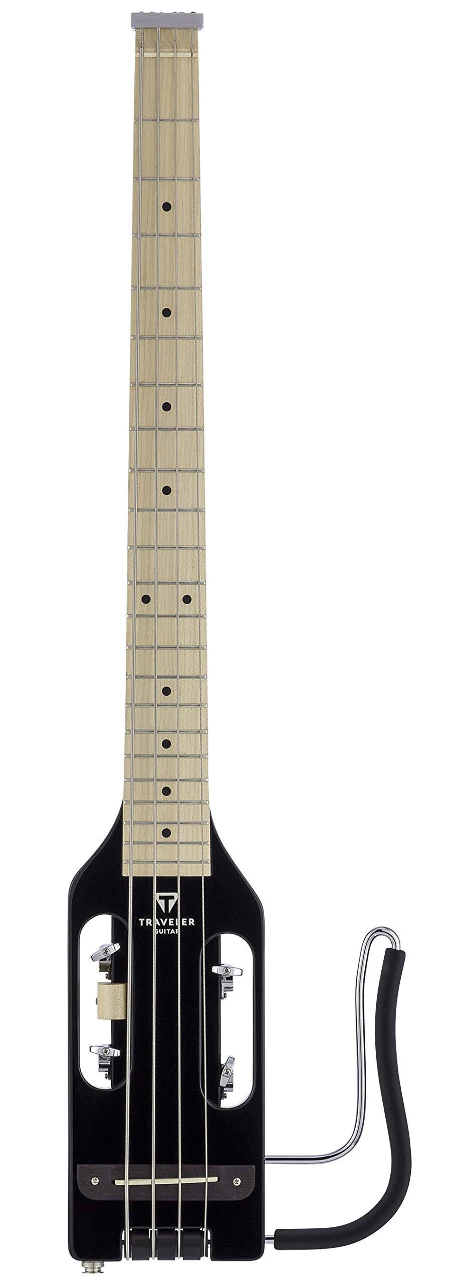 Traveler Guitar Ultra-Light Bass Guitar in Gloss Black