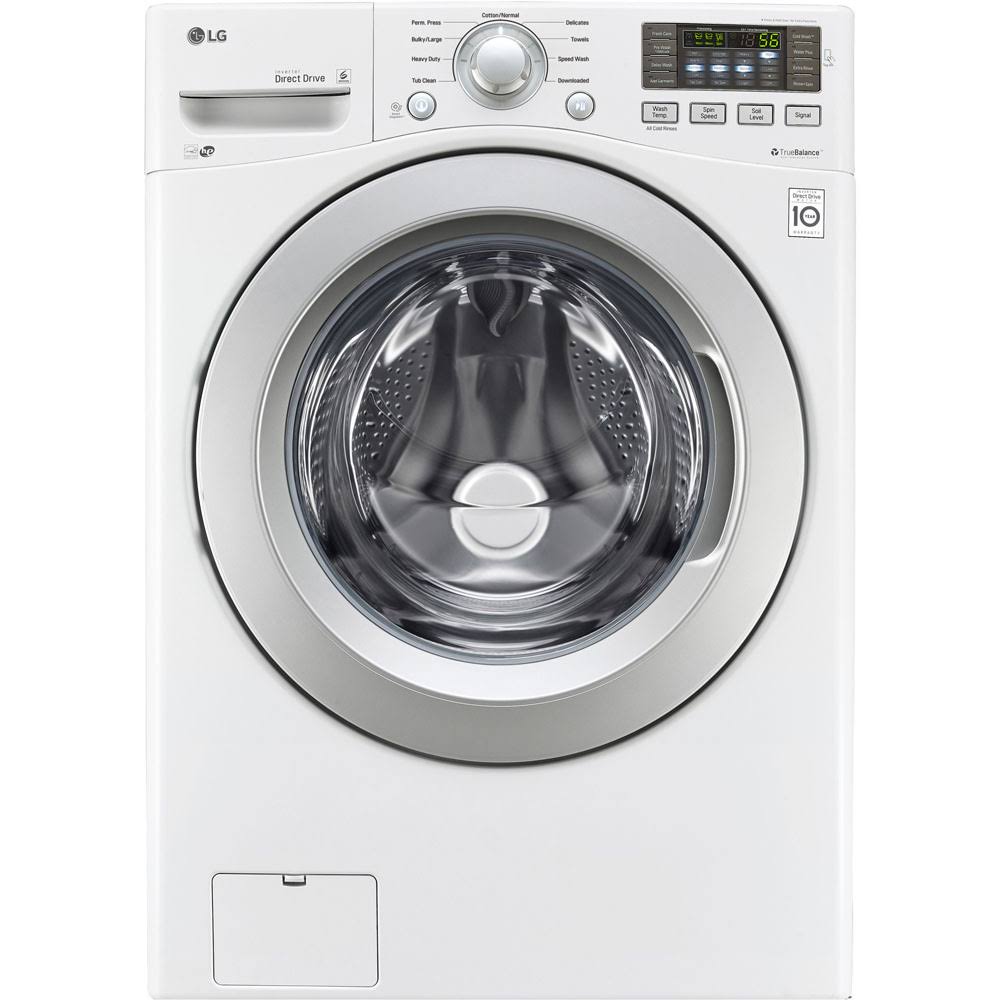LG WM3270CW Front-Load Washer, 4.5 Cu. Ft. Capacity, White