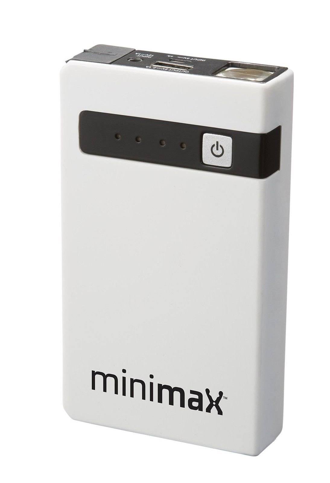 Minimax 7800mAh Portable Car Jump Starter with Power Pack and Battery Booster