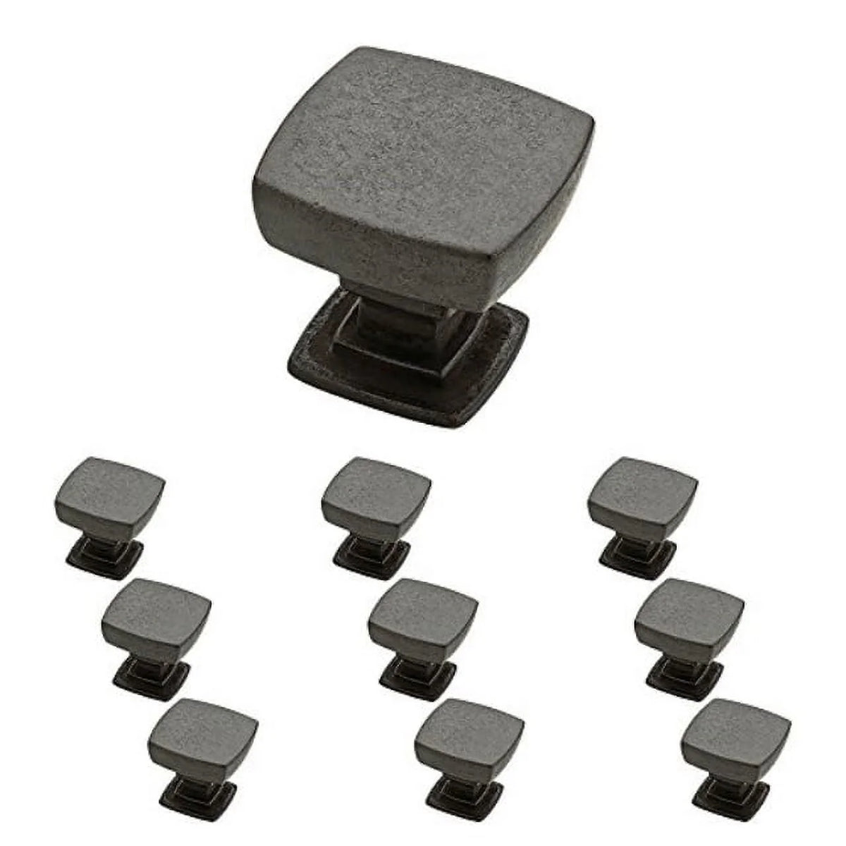 Franklin Brass P29542K-SI-B Webber Kitchen Cabinet Knobs, Soft Iron Finish, 1-1/8-Inch Diameter, 10-Pack