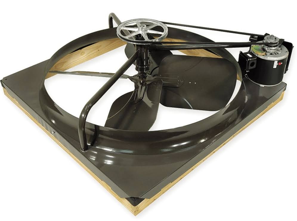 Whole House Belt-Drive Fan, 42×22 with 1/2 HP Motor, Model CC4223