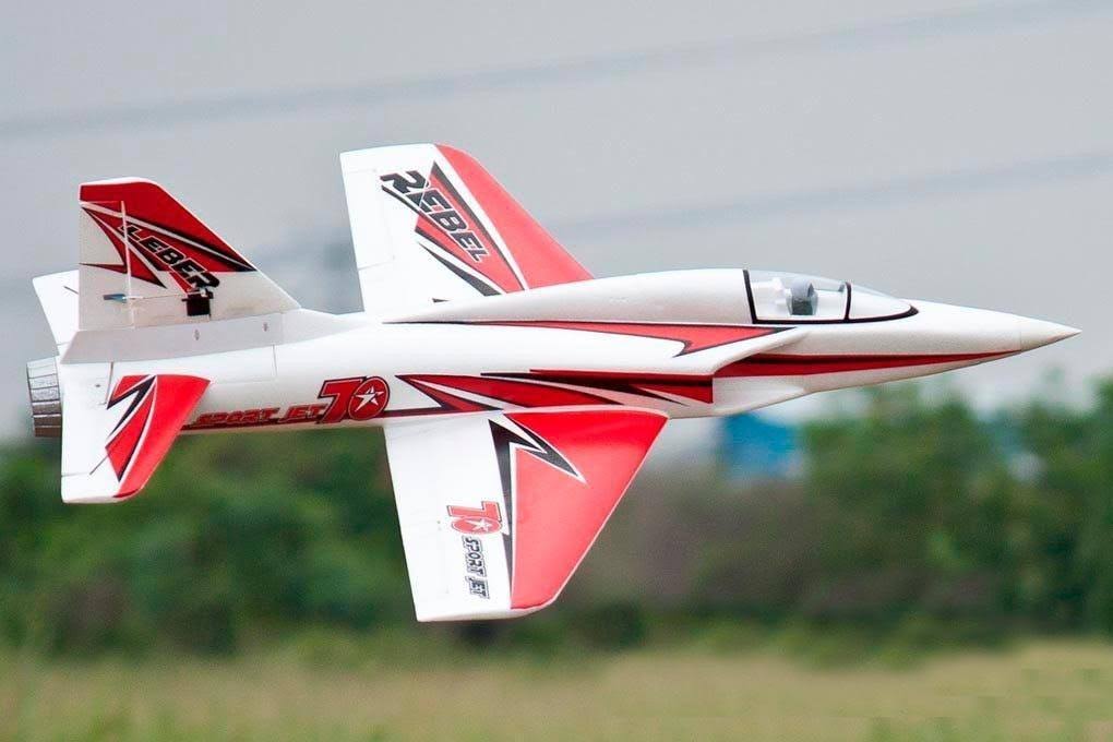 Freewing Rebel V2 70mm EDF Jet Aircraft, PNP Version, FJ20521P