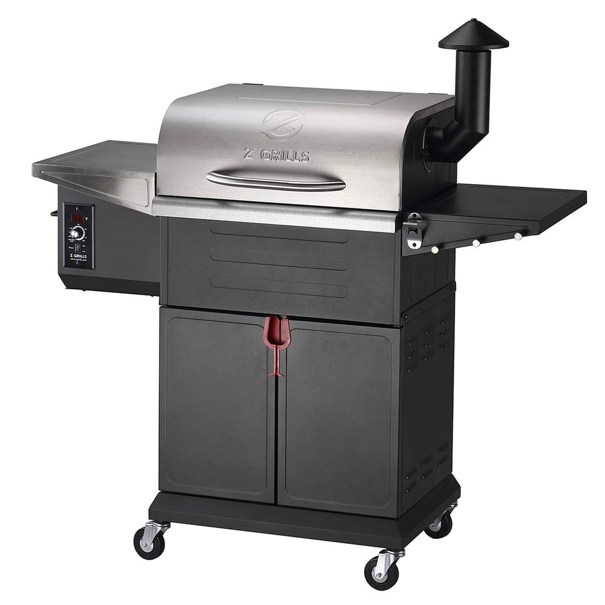 Z GRILLS Wood Pellet Grill and Smoker with PID Technology, Auto Temperature Control, Direct Flame Searing and 572 sq in Cooking Area