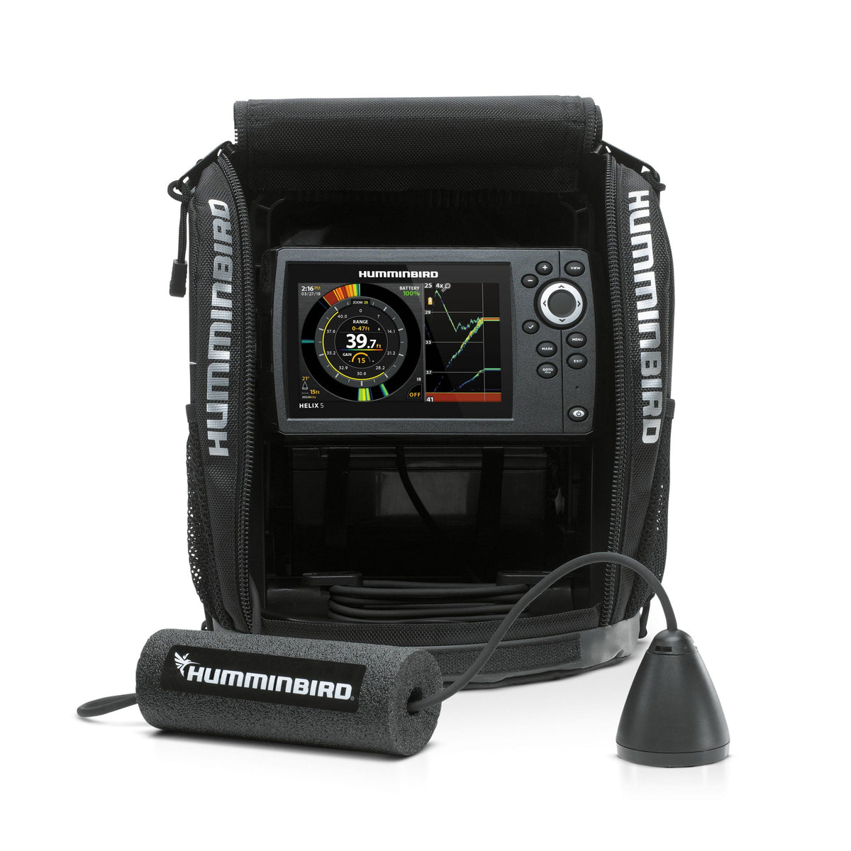 Humminbird Ice Helix 5 CHIRP G2 Fish Finder, Model 411180-1