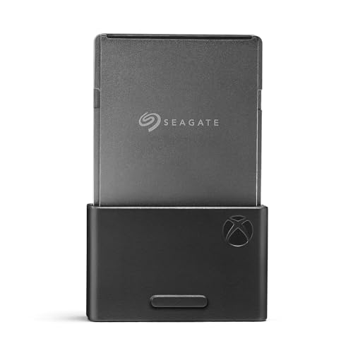 2TB Seagate Storage Expansion Card for Xbox Series X|S, NVMe Solid State Drive with Quick Resume and Plug & Play, Licensed STJR2000400, Black
