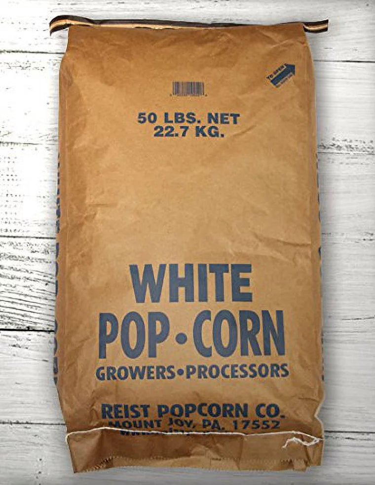 Hi Pop White Popcorn, 50 lb, Item 496122, Price per Each