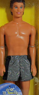 Mattel Sparkle Beach Ken Barbie Doll with Matching Bracelet for You