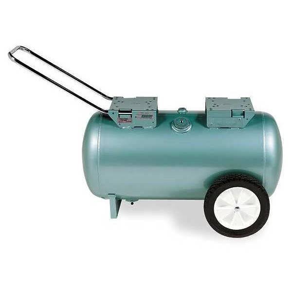 Speedaire 3Z409 ASME Code Steel Air Tank in Green Metallic