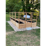 Outdoor Living Today Cedar Garden in a Box, 8 ft. x 16 ft., with Deer Fencing, RB816DFO