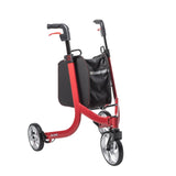 Drive Medical Nitro Euro-Style 3-Wheel Rollator Rolling Walker