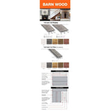 UFP-Edge 6-Pack Barn Wood White Shiplap Pine Boards, 1 in. x 6 in. x 6 ft.