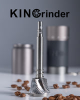 KINGrinder K6 Manual Coffee Grinder with Straight Handle