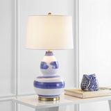 Safavieh Aileen Table Lamp in Blue & White