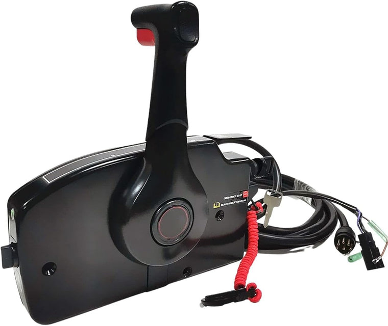 SCITOO 881170A3 Mercury Outboard Throttle Remote Control Box, 8-Pin, Right-Side Mount