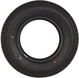 WEIZE 2-Pack ST205/75R15 Radial Trailer Tires, 8-Ply Load Range D