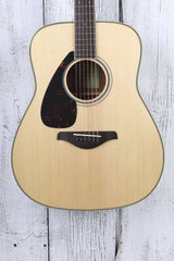 Yamaha FG820L Natural Acoustic Guitar Designed for Left-Handed Players