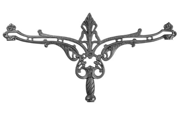 B&P Lamp Supply Double Bridge Lamp Arm, 19 1/2 x 22 in., Model 11963