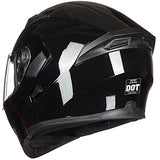 ILM Model 902 Modular Motorcycle Helmet with Flip-Up Full-Face Design, Dual Visors, DOT Certification, and 6 Colors