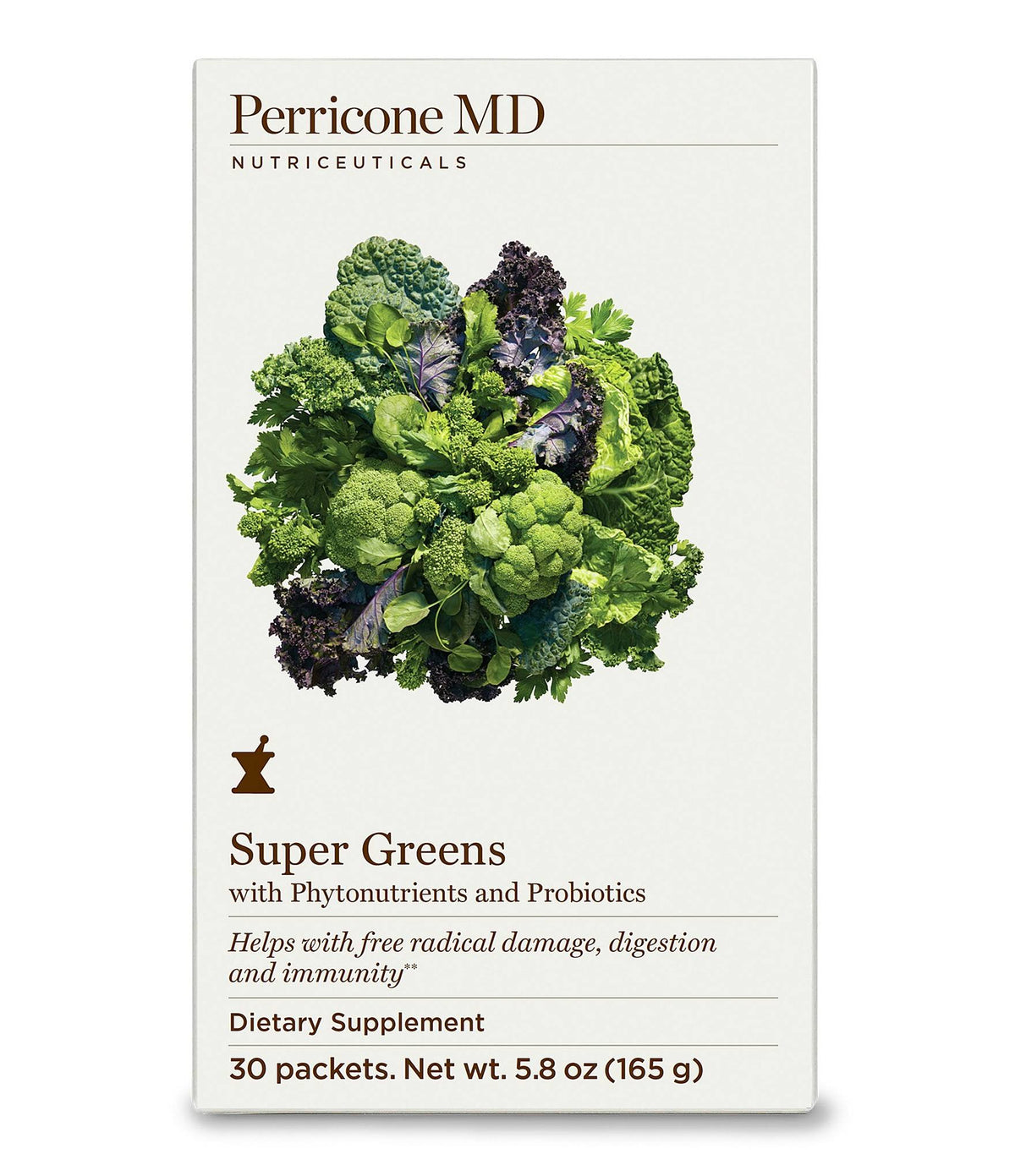 Perricone MD Super Greens Dietary Supplement, 30 Individual Packets