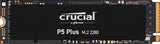 Crucial P5 Plus 1TB NVMe M.2 SSD with PCIe 4.0 Interface and 3D NAND, Up to 6600MB/s, CT1000P5PSSD8