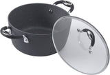 Bialetti Impact 10-Piece Cookware Set with Black Nonstick Finish