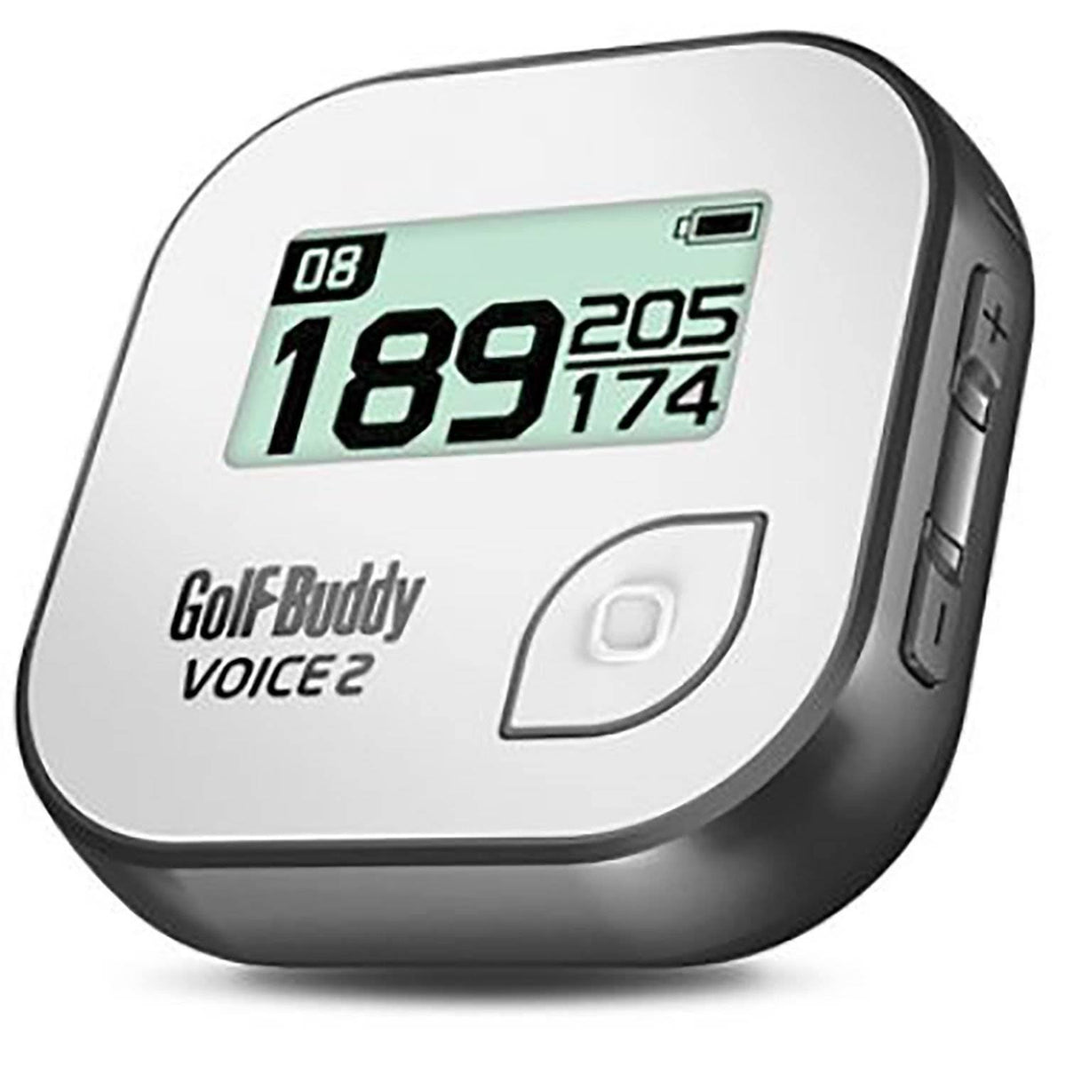 GolfBuddy Voice 2 Talking Golf GPS Rangefinder, Grey