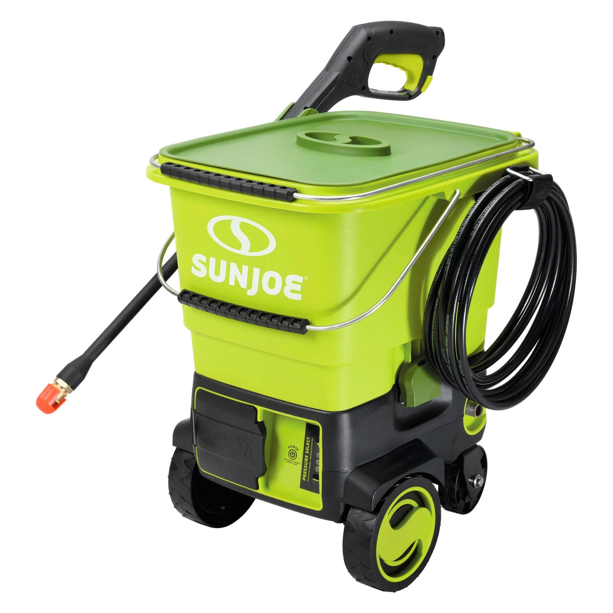 Sun Joe SPX6001C-XR Cordless Pressure Washer with 1160 PSI Output, 40V Power and 5.0 Ah Battery