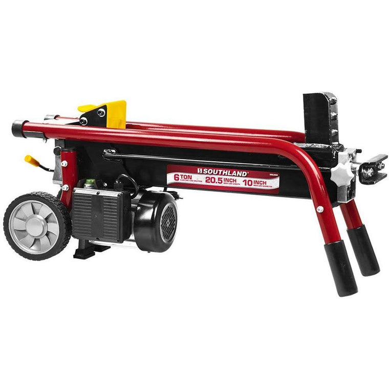 Southland SELS60 Electric Log Splitter with 6 Ton Capacity and 15 Amp Motor
