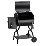 Black Z Grills ZPG-550A Wood Pellet Grill and Smoker, 590 Sq. in. Cooking Area with 7-in-1 BBQ Functionality