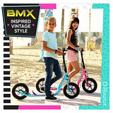 Razor Flashback BMX-Style Scooter for Kids and Teens Ages 8+, Supporting Riders Up to 220 Pounds
