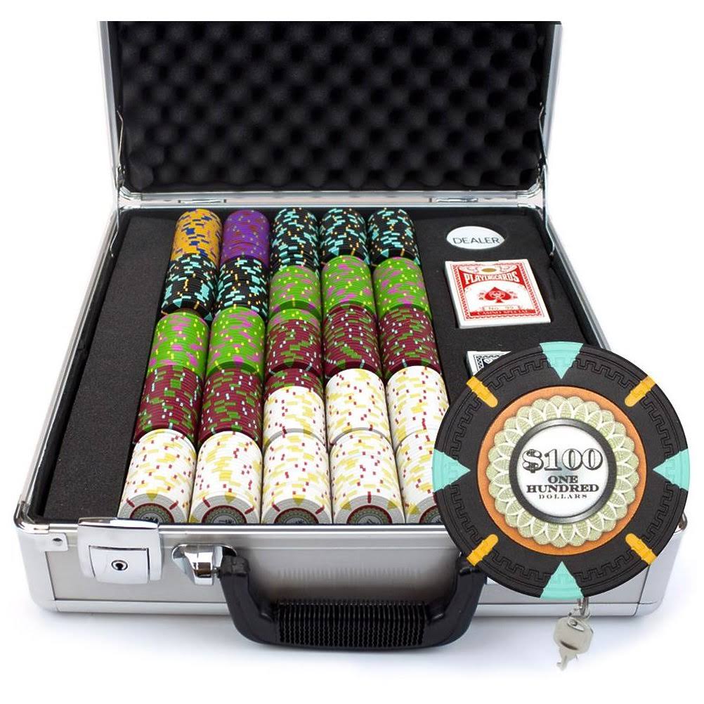 Claysmith Gaming The Mint Chip Set with 500 Pieces