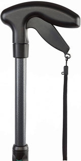 Handy Cane Walking Aid with Integrated Reacher Grabber, Small Size