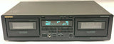 Onkyo TA-RW544 Dual Cassette Deck with Black Finish