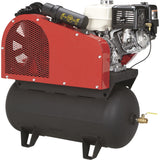 NorthStar Portable Gas-Powered Air Compressor with Honda GX390 OHV Engine, 30-Gallon Horizontal Tank and 24.4 CFM at 90 PSI