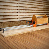 Jorgensen 48-Inch Cabinet Master Bar Clamps, 2-Pack with 90° Parallel Jaws