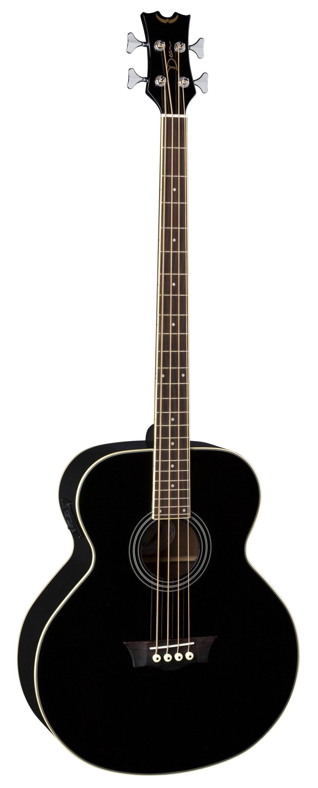 Black Dean EAB Acoustic-Electric Bass Guitar