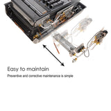Martin 8,000 BTU Direct-Vent Propane Wall Furnace with Built-In Thermostat