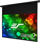 Elite Screens Spectrum 150 Electric Motorized Projector Screen, 16:9 Diagonal Format, 4K/8K Ready