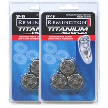 Remington SP-19 Replacement Heads and Cutters, 2-Pack for R-835 Model