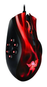 Razer Naga Hex MOBA Gaming Mouse for PC, Red