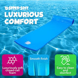TRC Recreation Foam Pool Float, 1.25-Inch Floating Water Lounger for Swimming and Splashing
