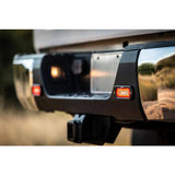 Pair of Rigid Industries 53122 Red SR-L Series Off-Road Spreader Pods with Halo