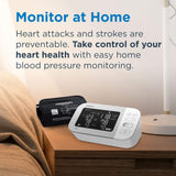 OMRON Platinum Upper Arm Blood Pressure Monitor with Bluetooth, Digital Readings for Two Users and Storage for 200 Measurements