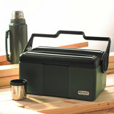 Stanley Adventure Heritage Lunch Box and Bottle Combo, Green
