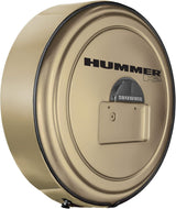 Boomerang Hummer H2 2005-2010 MasterSeries Hard Tire Cover in Pewter Metallic, with Color-Matched Plastic Face, Stainless Steel Ring and Hummer H2 Logo